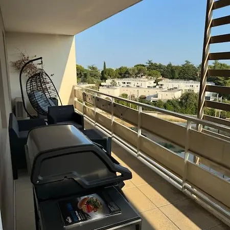Apartman Luxueux 5 Pc, Jacuzzi, Rooftop, Terrasse, Clim Montpellier